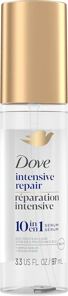 Dove Intensive Repair Amino Serum for Damaged Hair with Bio-Protein Care Technology 3.3 oz | Amazon (US)