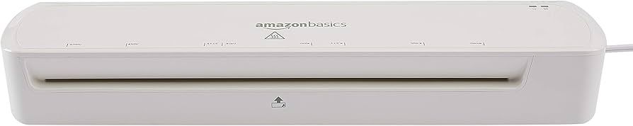Amazon Basics 12-Inch Thermal Laminator Machine, White | Amazon (US)