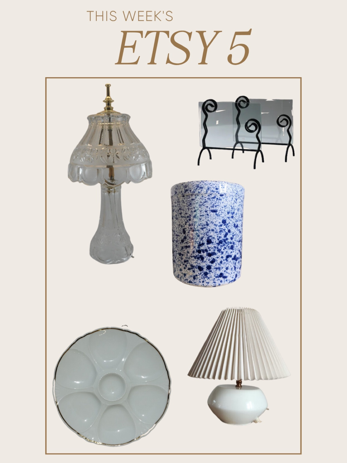 vintage finds of the week!

#LTKhome