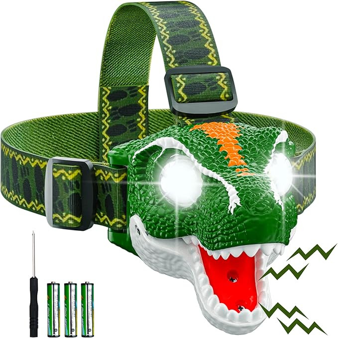 LED Headlamp for Kids, Outdoor Toys Head Lamp Flashlight for Boys, Girls, 3.4oz Lightweight Head ... | Amazon (US)