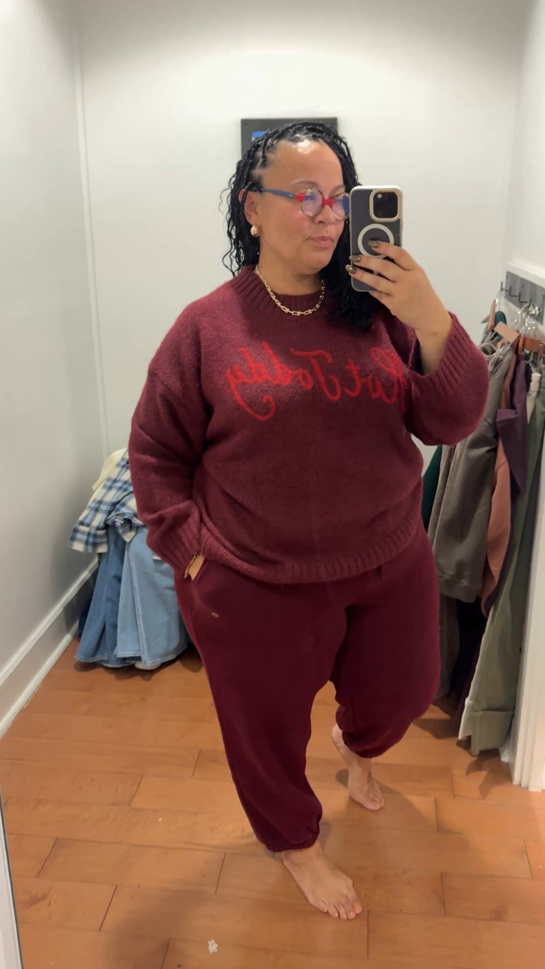 I'm just a girl who loves cute things!
This teddy bear sweater OMG!

I'm wearing an XL in pants (courdory size up) joggers
XL is good and 18 in the stove pipe jeans (cream and green) XL in sweaters!!



#LTKPlusSize #LTKFindsUnder100 #LTKStyleTip