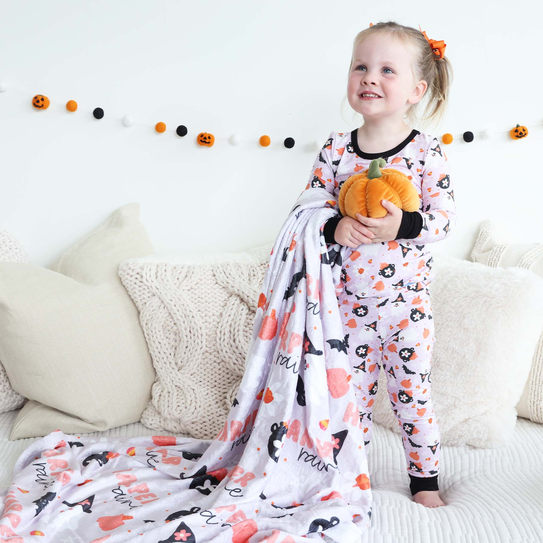 Let's Go Ghouls Two Piece Pajama Set* | Caden Lane
