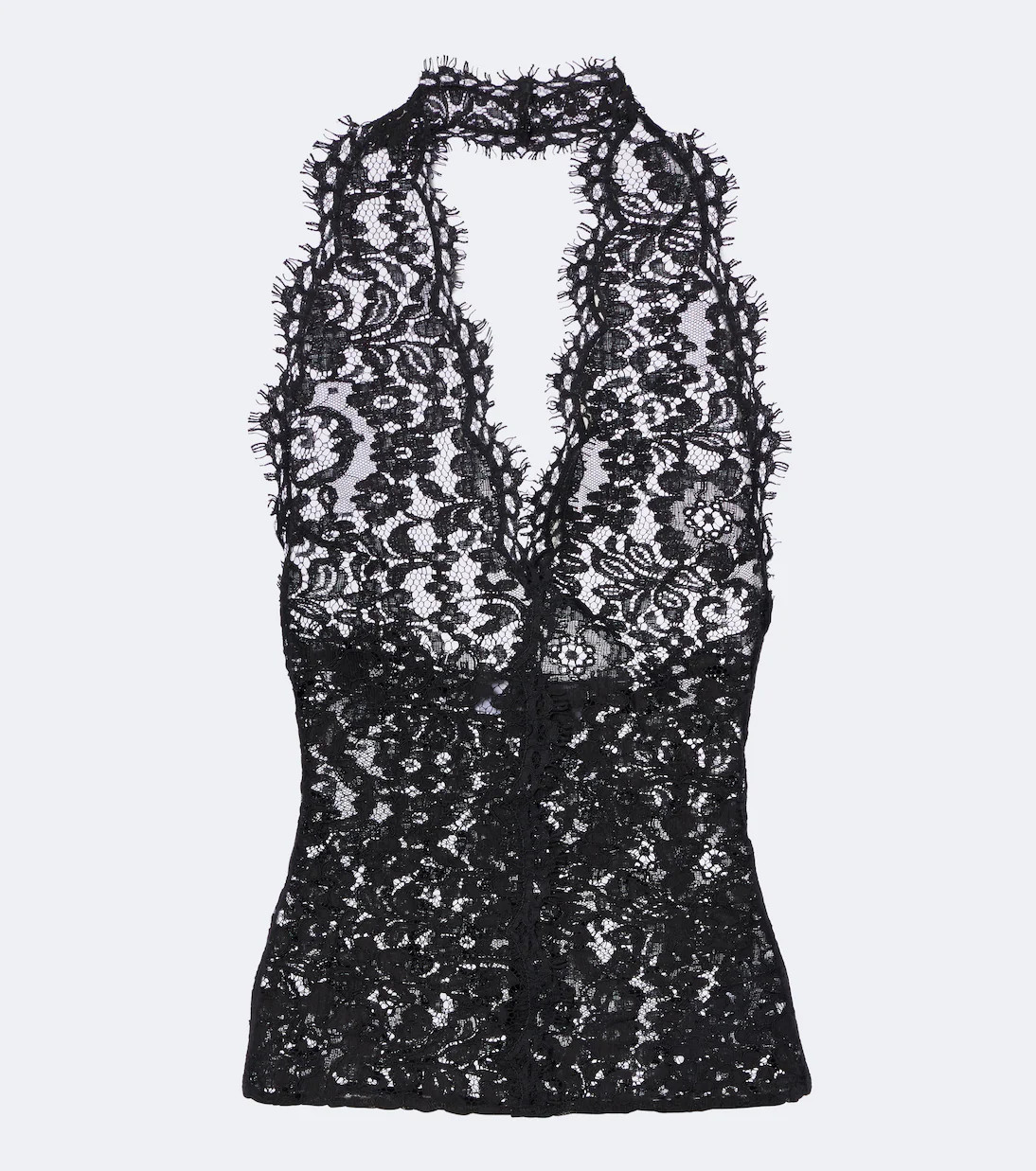Lace halterneck top | Mytheresa (US/CA)