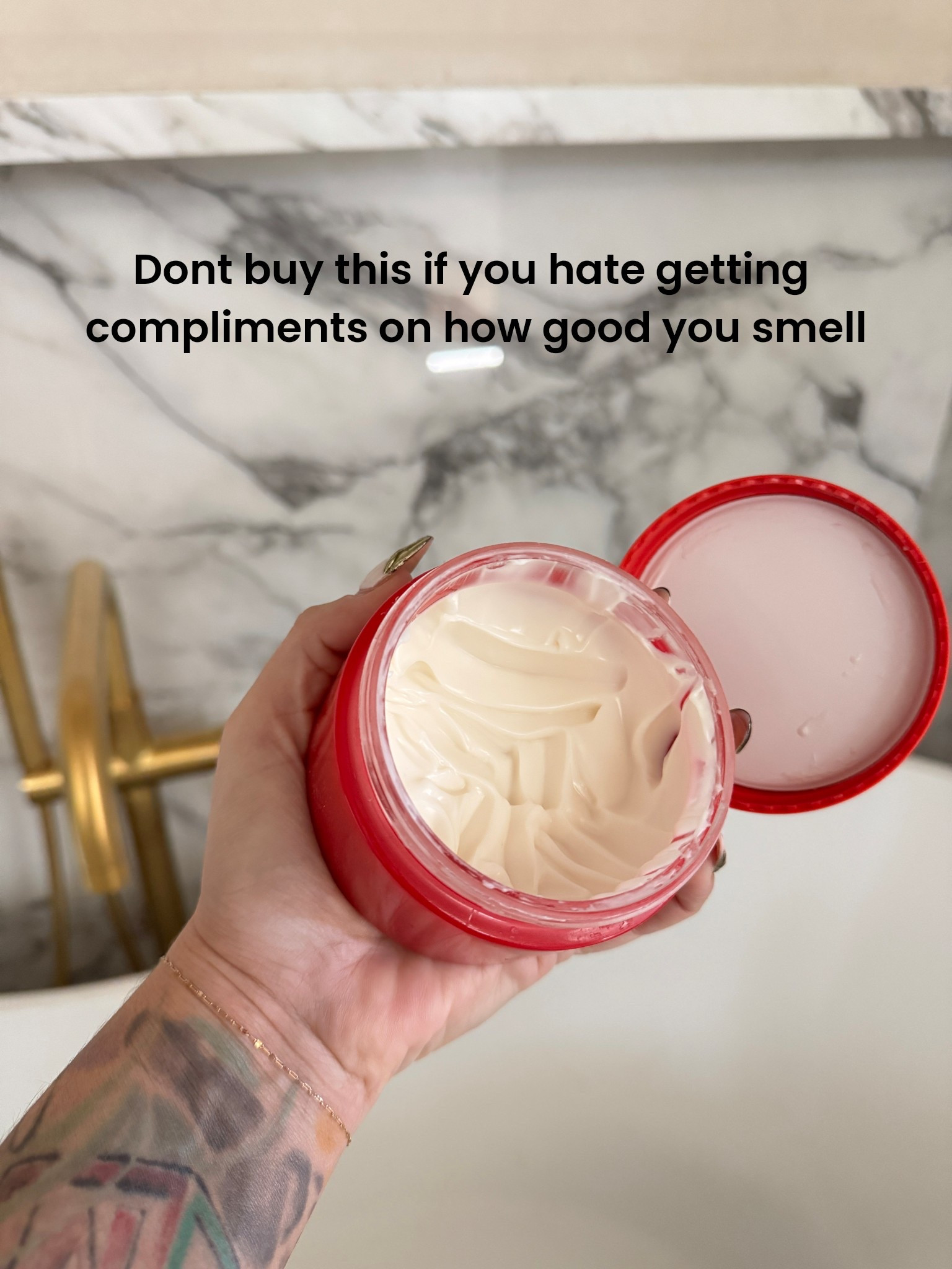 I have repurchased this a few times it is INCREDIBLE !!!! My husband won’t leave me alone when I wear it tho 😳😬🤣 don’t say I didn’t warn you. 

I layer it with the perfume linked it is absolutely insane how good the combo is. Thank me later !  