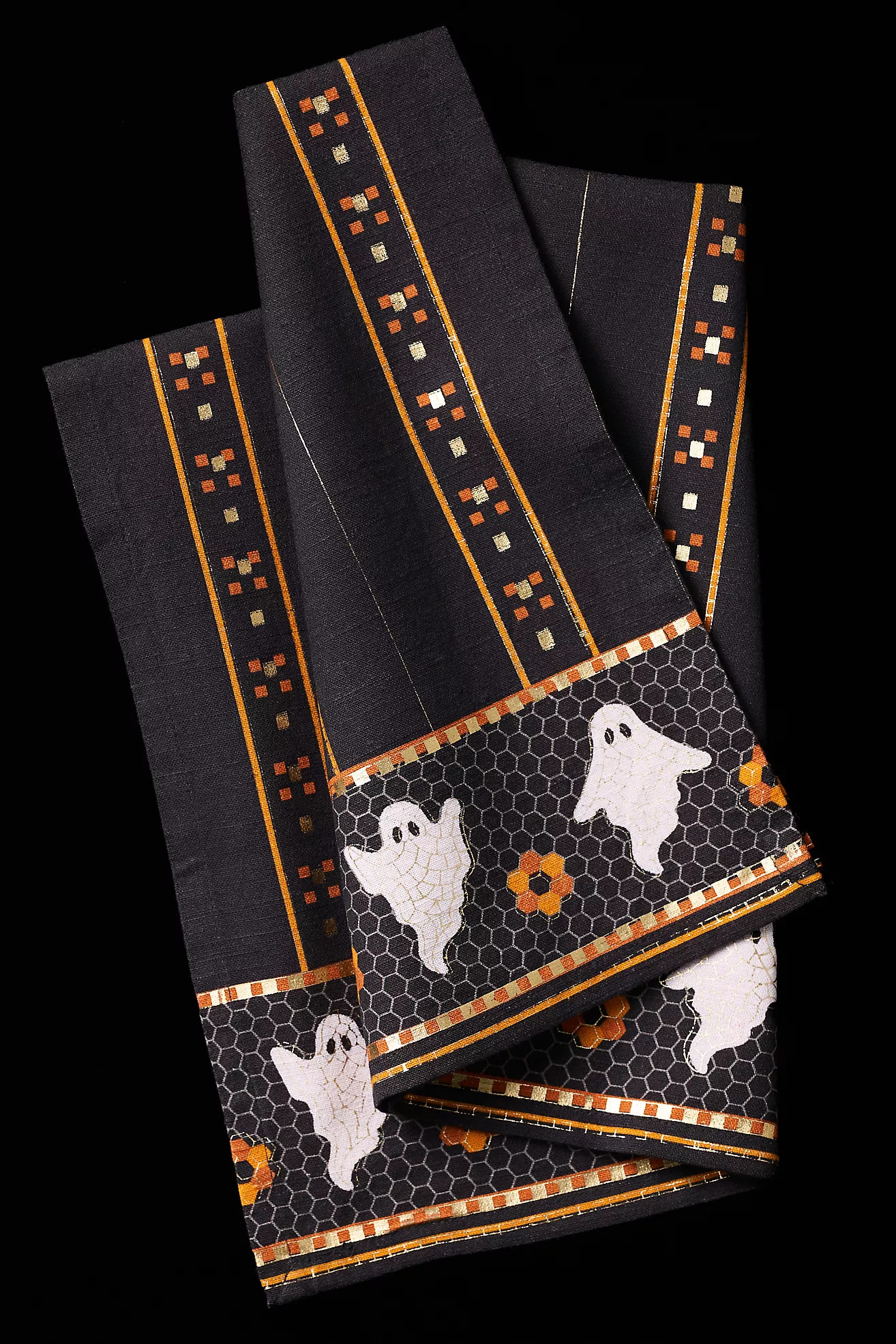 Bistro Tile Dish Towel: Halloween Edition | Anthropologie (US)