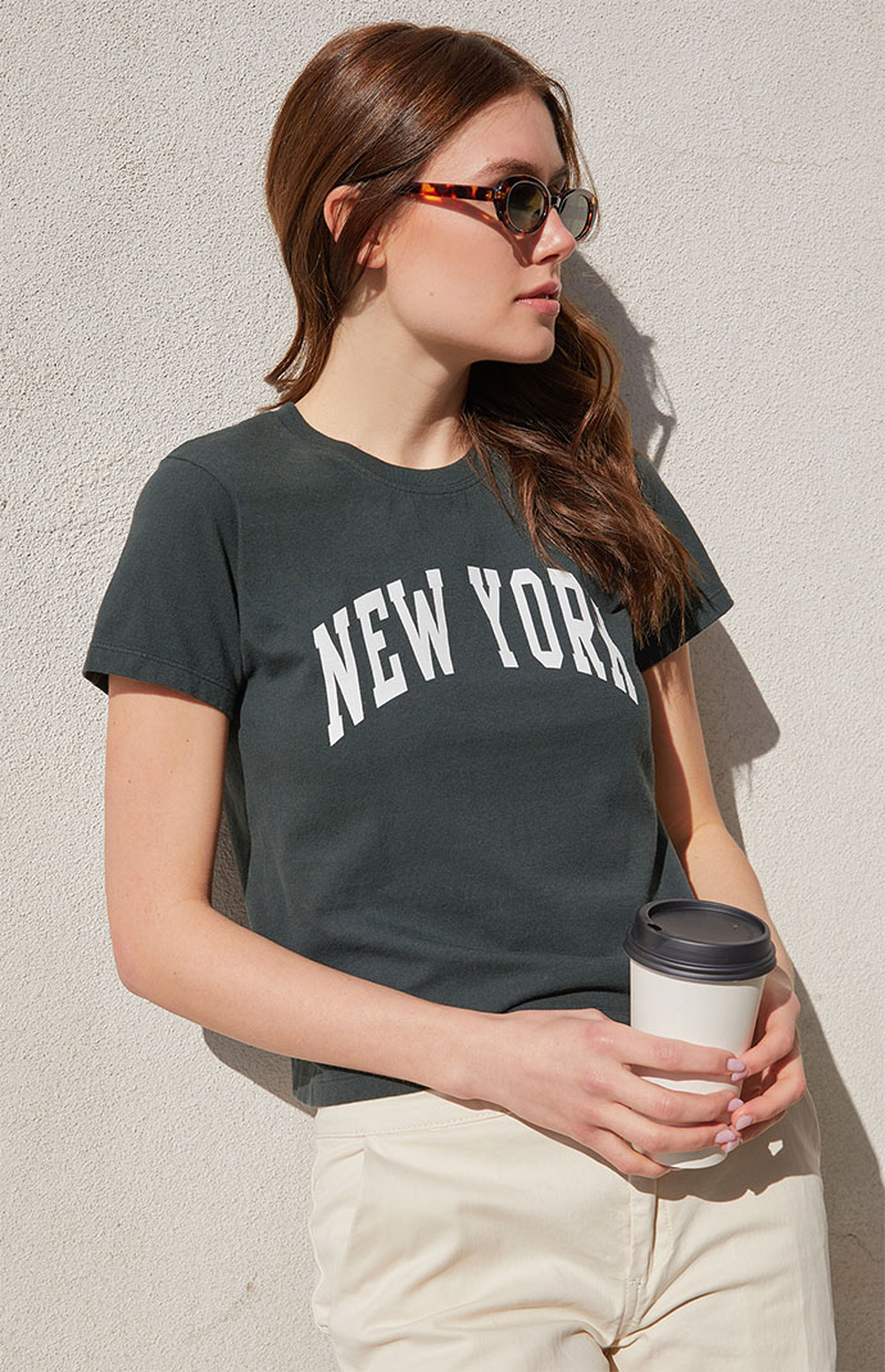 John Galt Green New York T-Shirt | PacSun