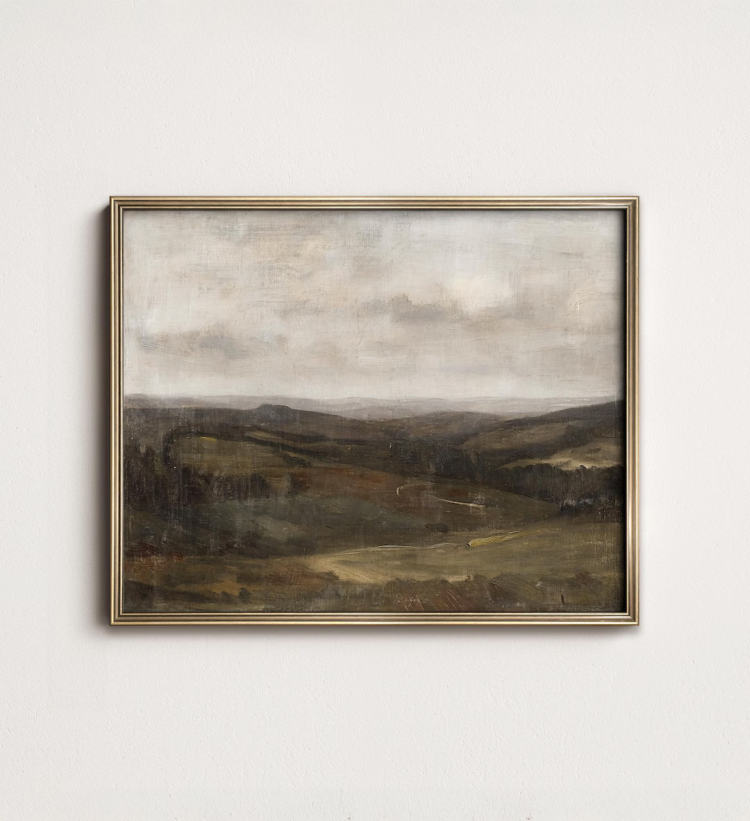 Vintage Landscape Printable Art: Moody Farmhouse Wall Decor (PRINTABLE Digital Download) 9-86 | Etsy (US)