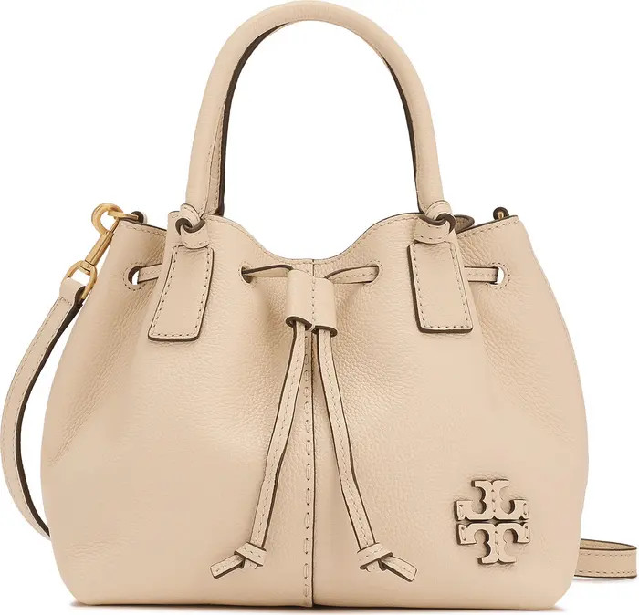McGraw Small Drawstring Leather Satchel | Nordstrom