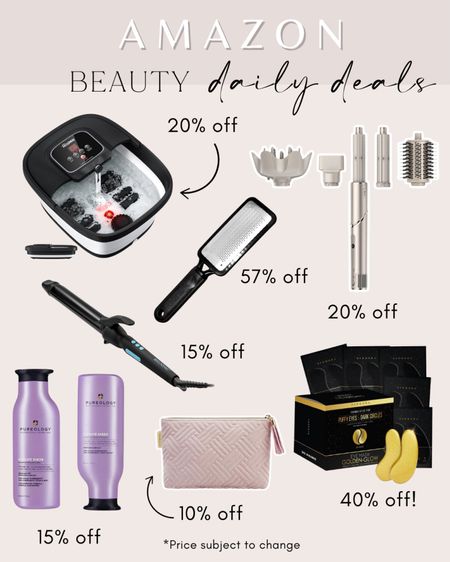 Amazon daily deals I’m loving in beauty! 

#LTKBeauty #LTKSaleAlert