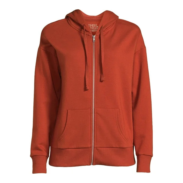 Time and Tru Women's Hoodie with Pockets, Sizes XS-XXXL | Walmart (US)