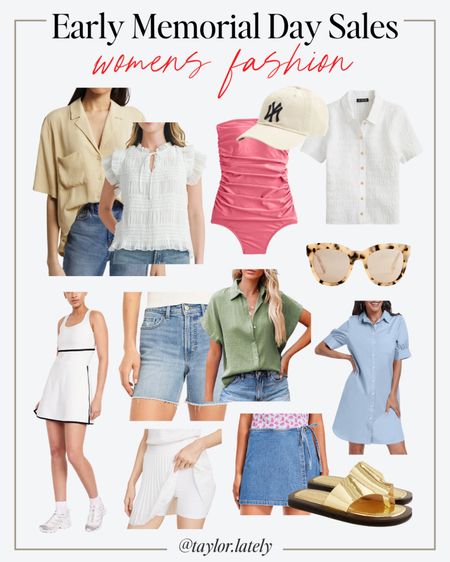 Early Memorial Day Sales! My favorite fashion finds ♥️.

Women’s Fashion | Summer Fashion | Mom Style | Casual Outfits

#LTKFindsUnder100 #LTKMidsize #LTKStyleTip