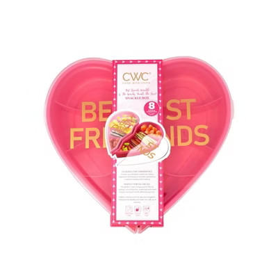 Cook With Color Valentine Best Friends Heart-Shaped Snacklebox | Target
