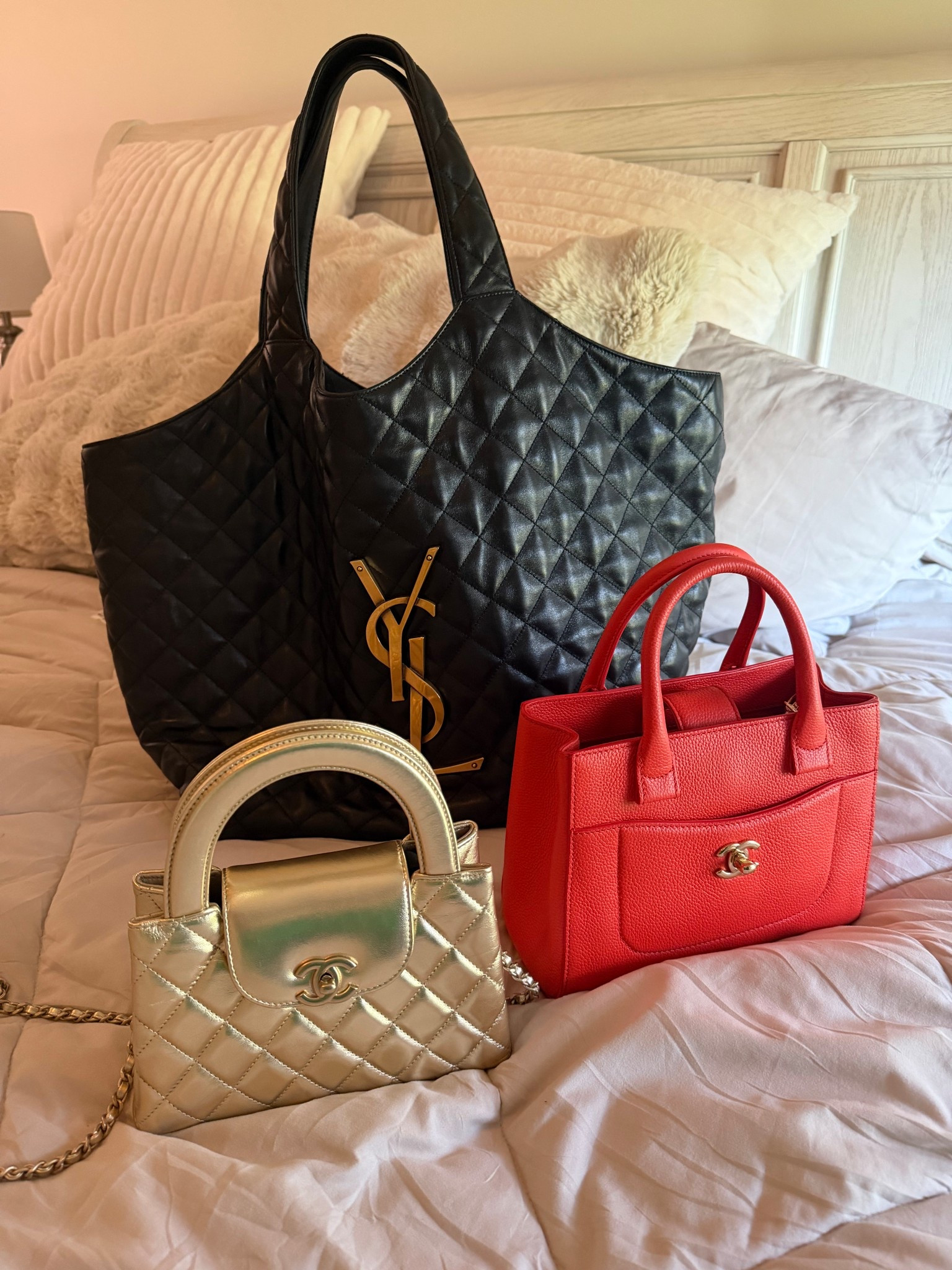 Some of my favorite purchases from @Fashionphile over the past couple years! Fashionpile has the best selection of luxury preloved finds! Bags, jewelry, sunglasses, and more! #fashionphilepartner #fashionphilefinds

#LTKvlog
