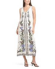 MAX STUDIO
linen blend sleeveless v-neck maxi dress

$34.99 $28.00  Compare At $70 
help
 | TJ Maxx