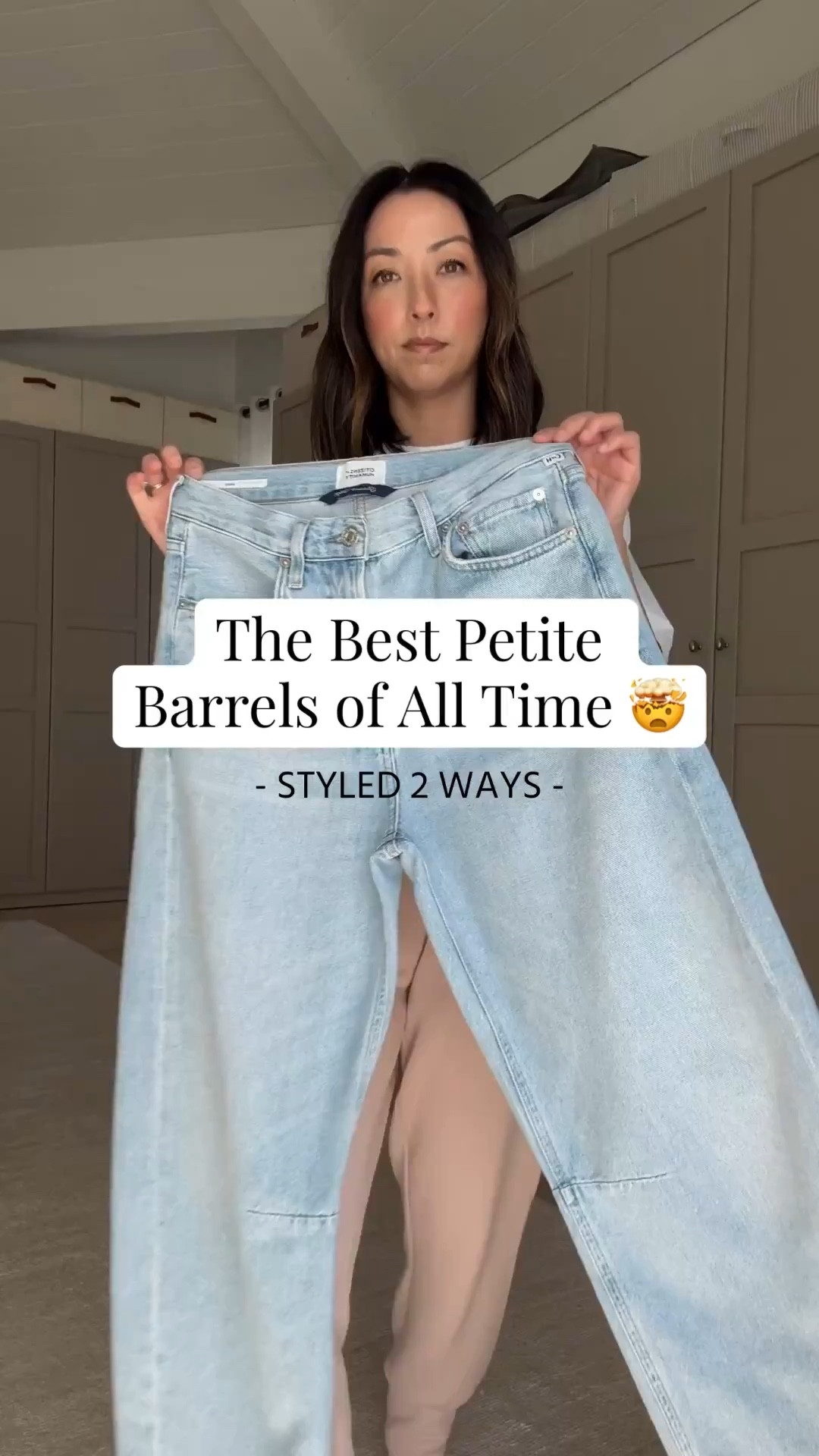 Citizens of Humanity Petite Miros 2 Ways. This specific wash is butter soft - like sweatpants denim. Length is fantastic on petites! 

Look 1

Tuckernuck stripe tee xs
Everlane cotton sweater xs
Citizens of Humanity Miro jeans 25 petite
Loeffler Randall flats 5.5
The Row bag navy small - linked ismilar
Celine sunglasses
Dorsey James necklace 15"
Electric Picks Daphne hoops

Look 2

Zara top small - sold out in white, linked similar
Citizens of Humanity Miro jeans 25 petite
Loeffler Randall mesh flats 5
The Row bag medium - linked similar
Celine sunglasses
Dorsey James necklace 15"
Electric Picks Daphne hoops

Spring outfits 2026

#LTKPetite #LTKmomlife