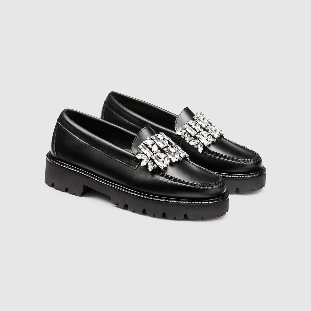 WOMENS WHITNEY CRYSTAL SUPER LUG WEEJUNS LOAFER | G.H. Bass