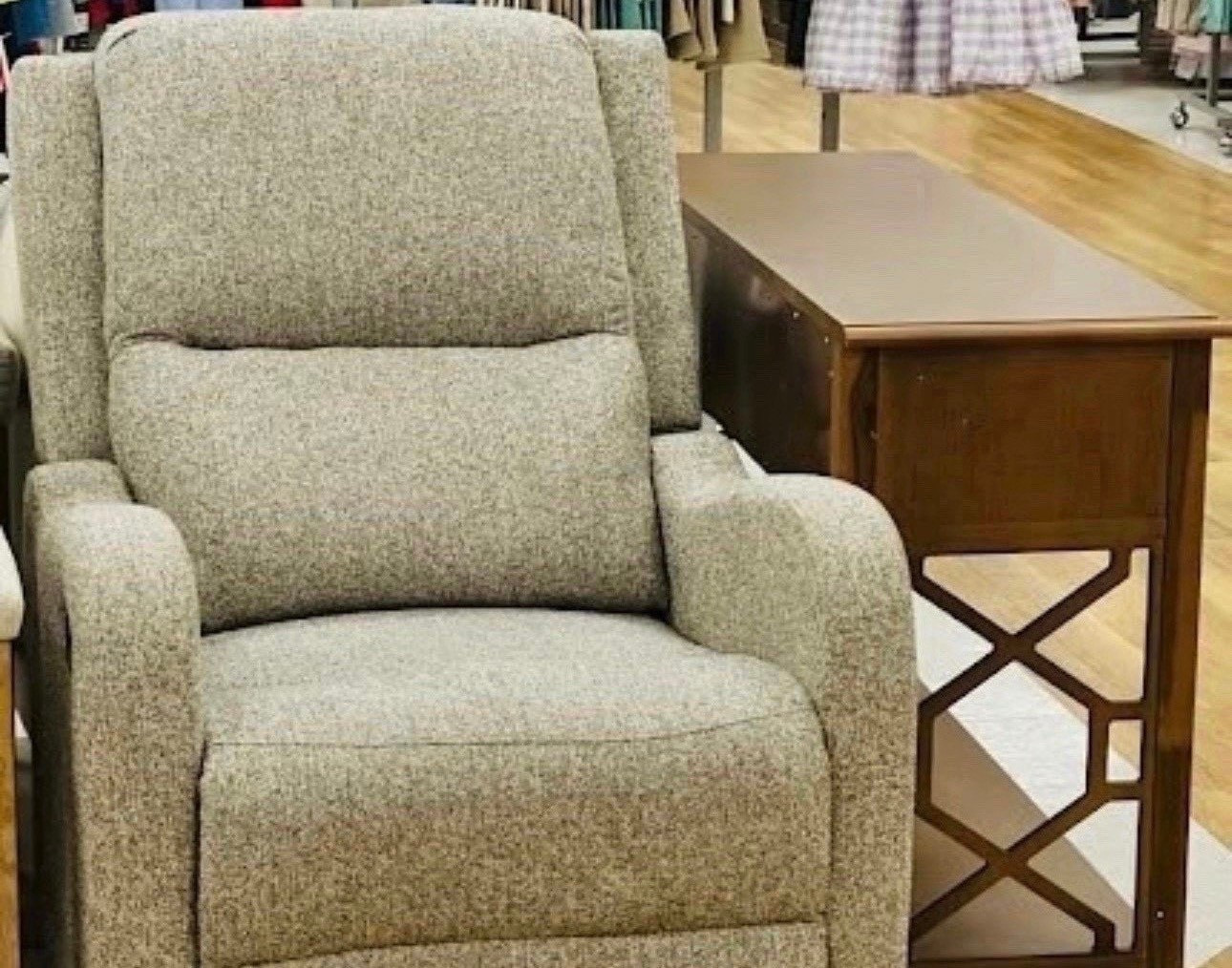 Who says recliners can't be chic? ✨ This oatmeal-colored textured chair is proof you don’t have to sacrifice style for comfort. The perfect spot for morning coffee or a late-night read.

#LTKHome

#LTKHome