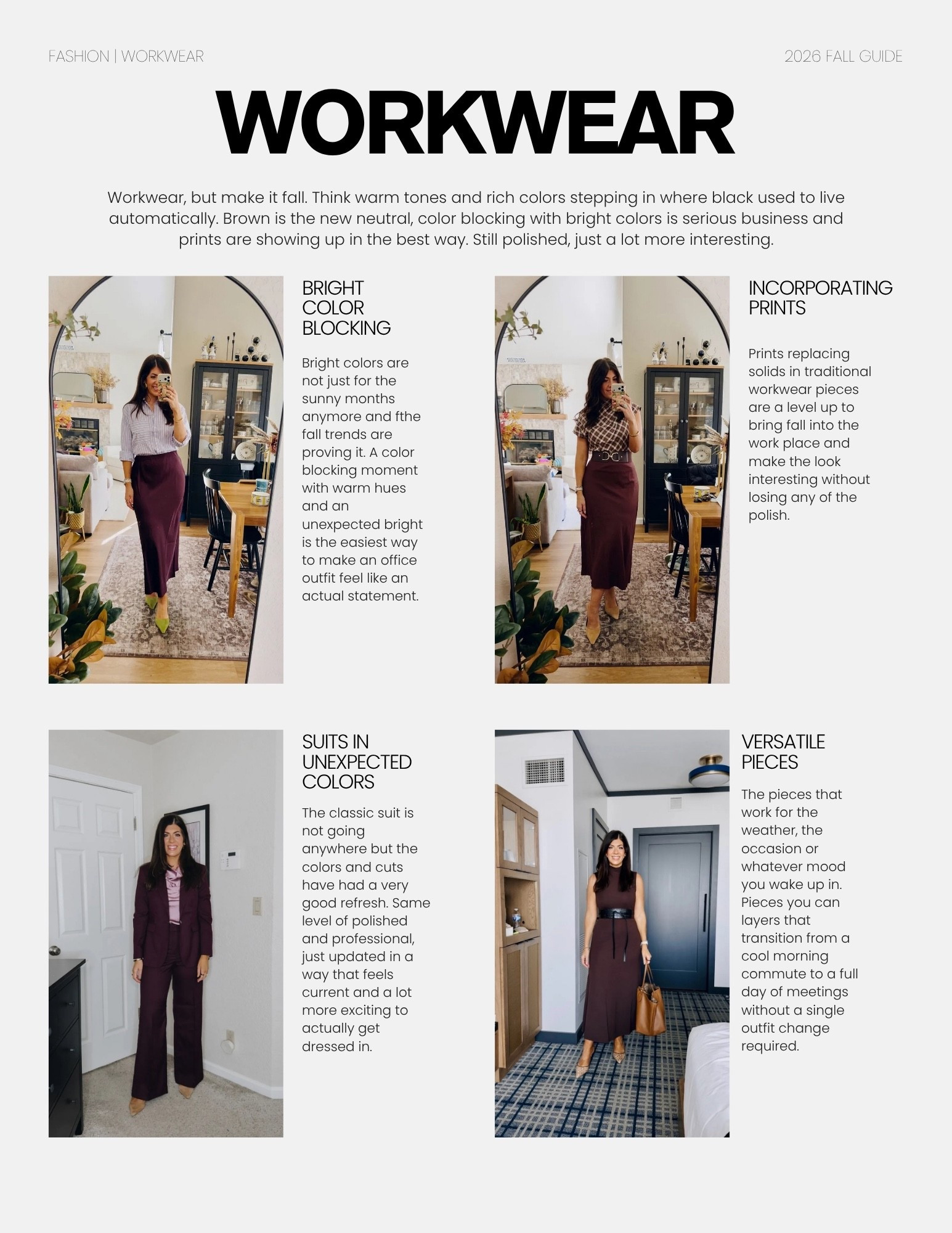 Midsize fall workwear!

midsize fashion, trendy fashion, fall fashion, workwear, fall workwear, midsize fall workwear, midsize workwear

#LTKSeasonal #LTKMidsize #LTKWorkwear