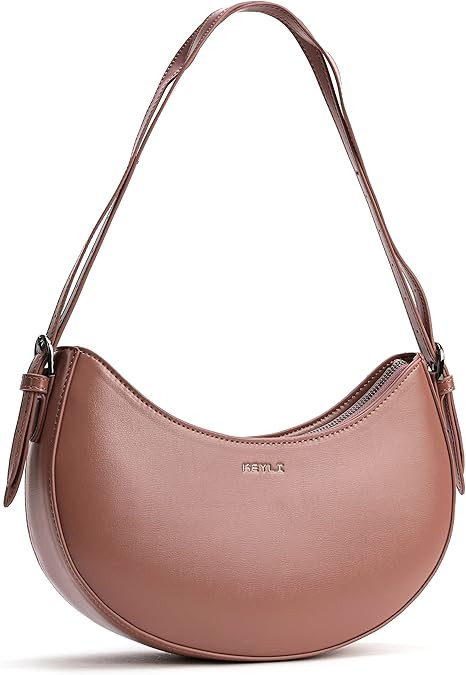 Keyli Shoulder Bag for Women Trendy Small Clutch Purse Zipper Closure Tote Shoulder Handbags with... | Amazon (US)