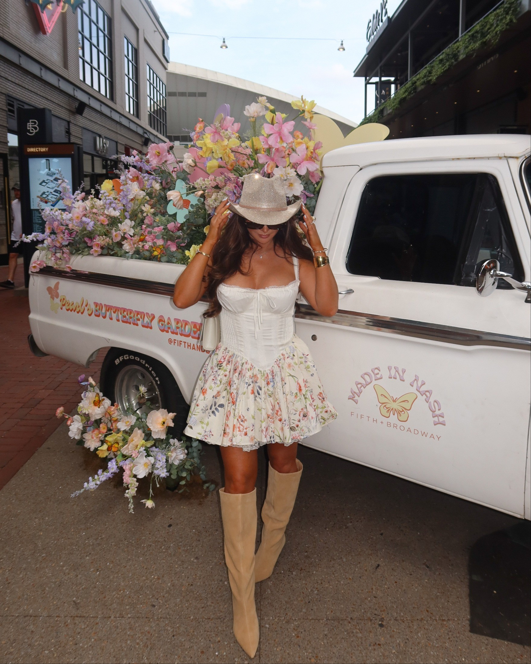 Girliest dress from Windsor! Size medium . Boots are Zara old 

#LTKSummerEdit #LTKPetite #LTKTravel