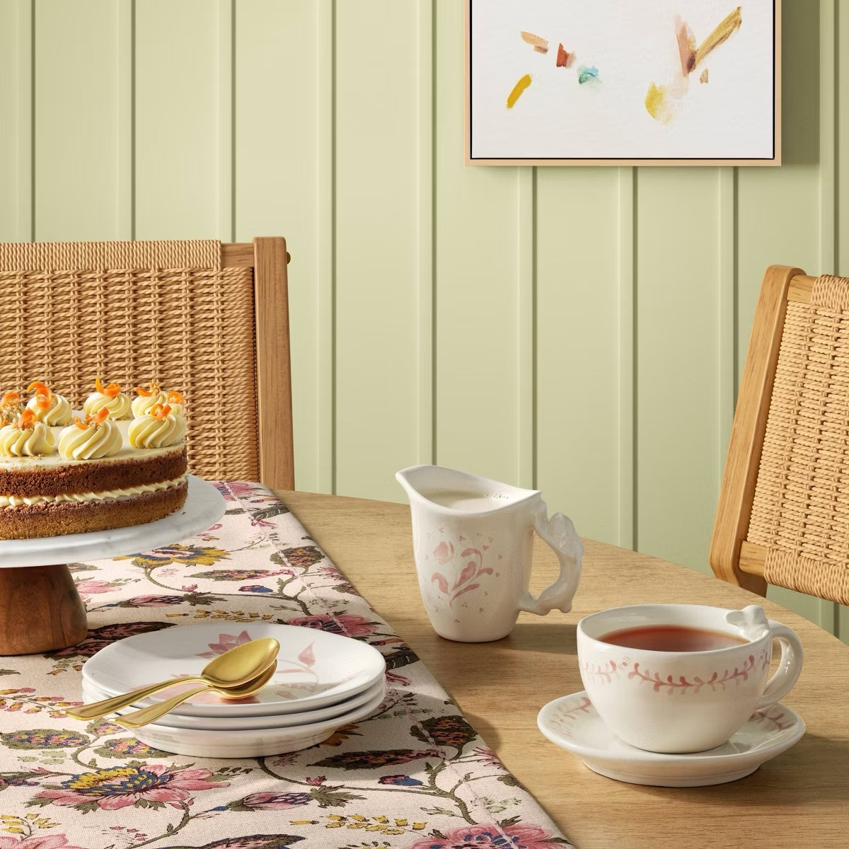 Spring table mood 🌿🌸
Soft pastel tones, delicate floral details, and that cozy brunch-at-home feeling. This spring dinnerware set makes every coffee break and dessert moment feel special. Perfect for hosting, gifting, or simply upgrading your everyday table.

#springtable #springdecor #tablesetting #cozyhome #ltkhome

#LTKHome #LTKU #LTKSeasonal