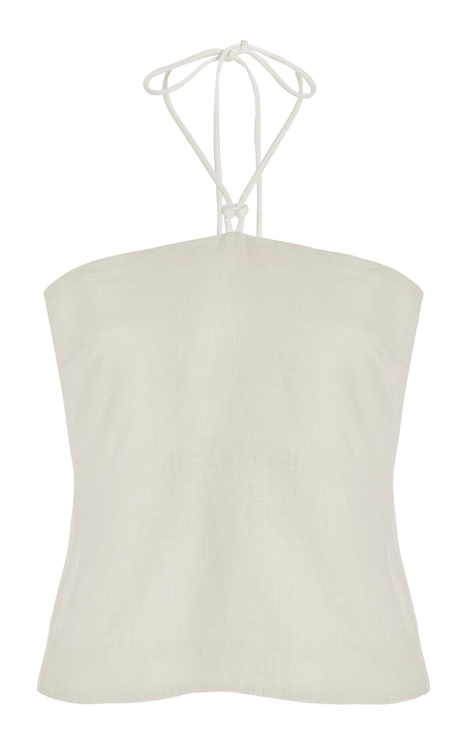 D'Orsay Corded Linen Halter Top | Moda Operandi (Global)