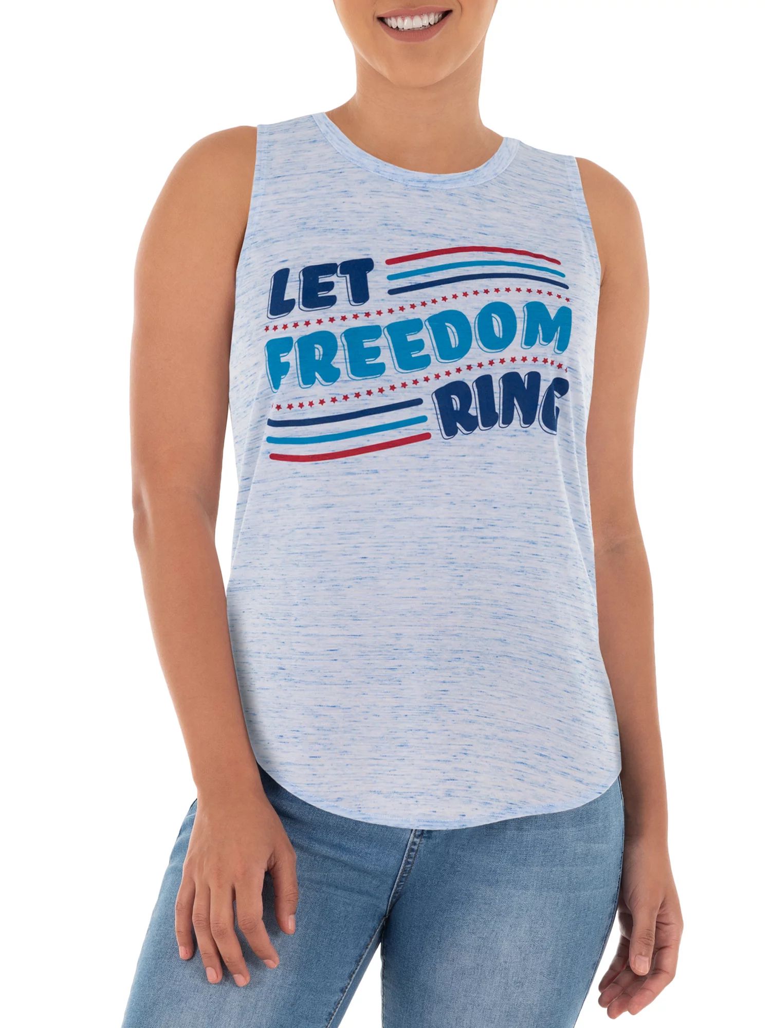 Way To Celebrate Women's Americana Tank | Walmart (US)
