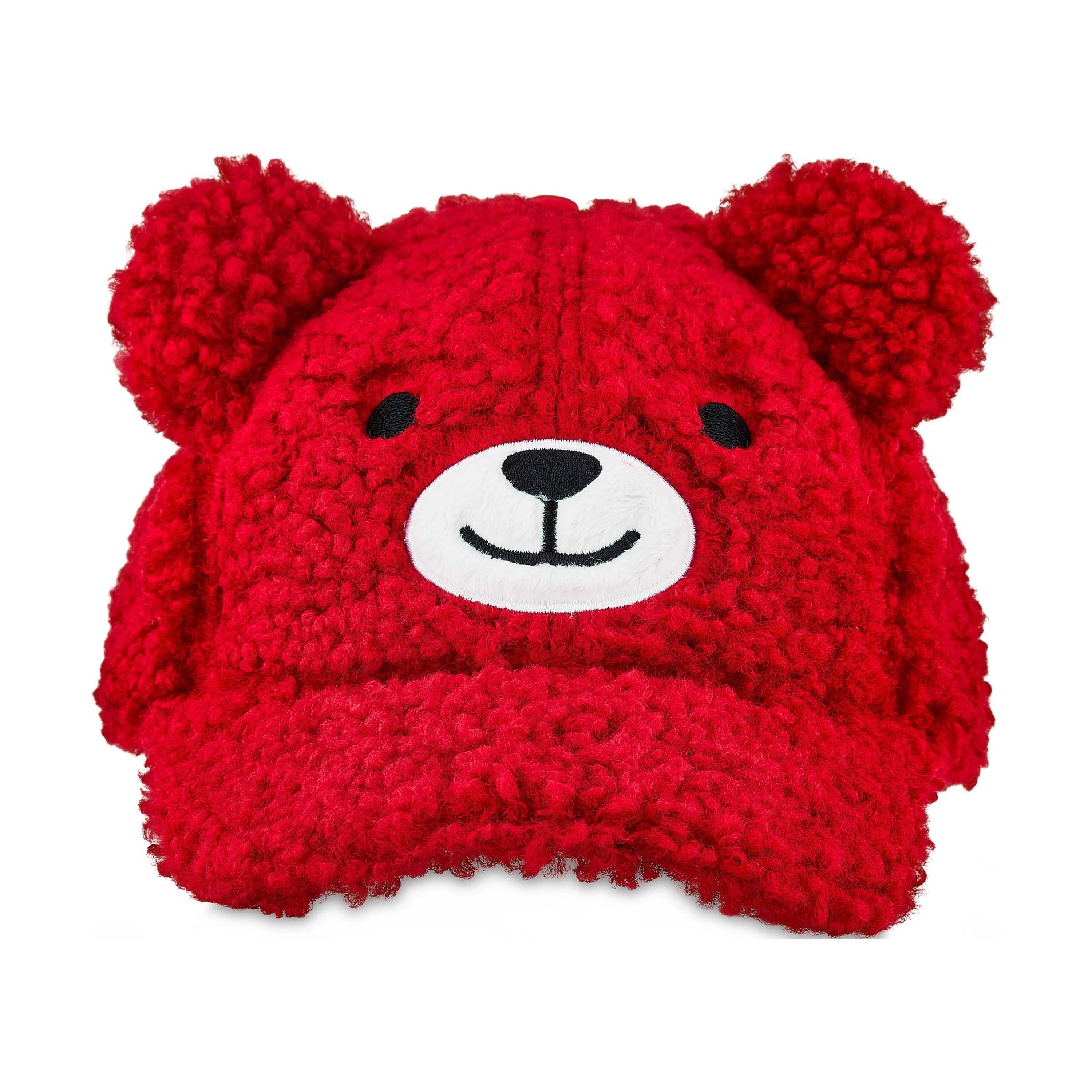 Valentine’s Day Unisex Faux Sherpa Red Bear Hat by Way To Celebrate | Walmart (US)