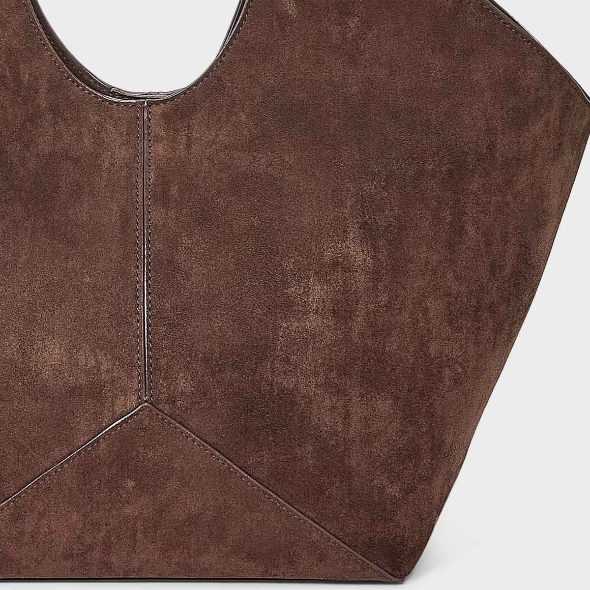 Slouchy Faux Suede Tote Handbag - Universal Thread™ Brown | Target