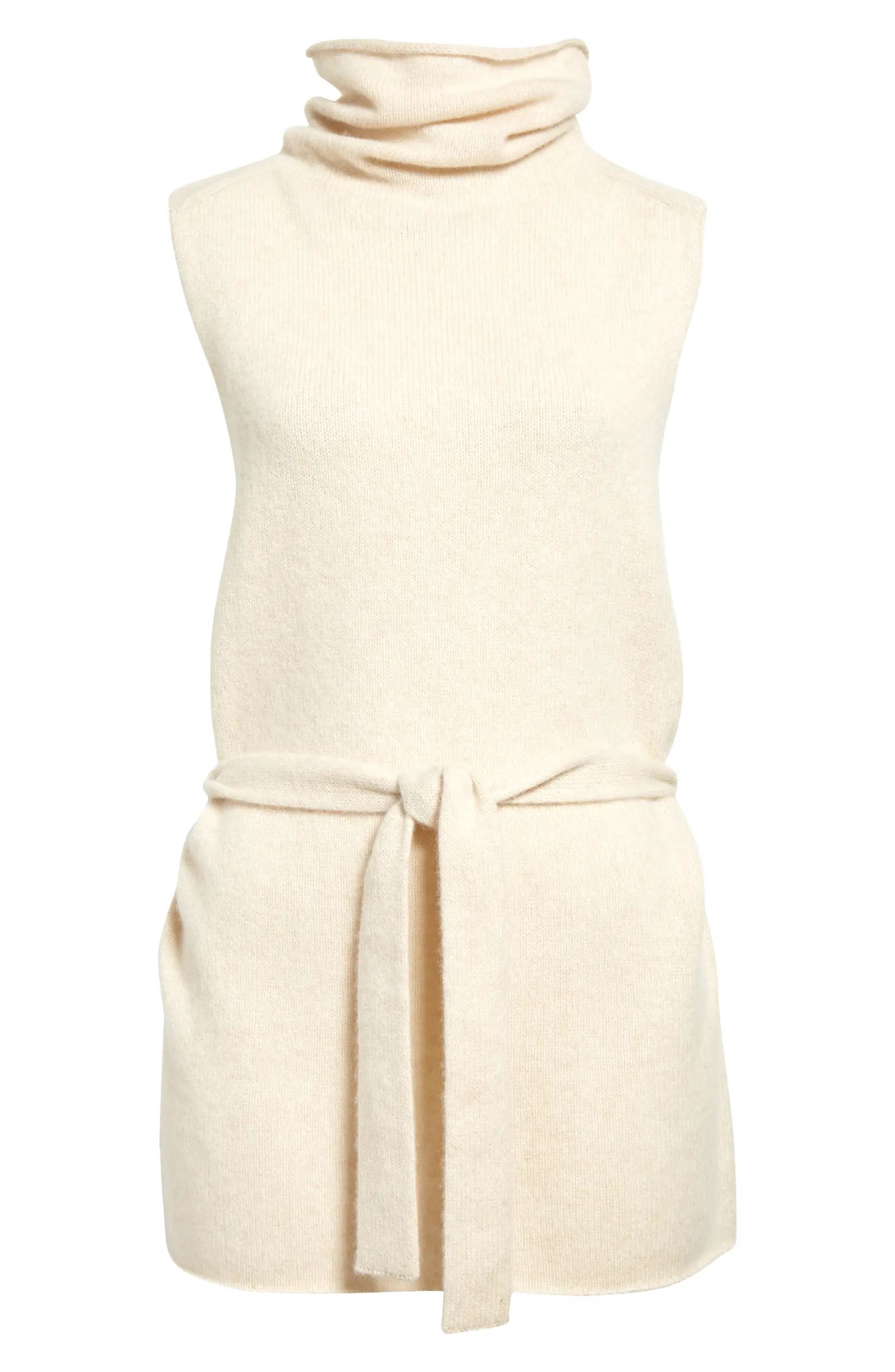 Wool & Cashmere Sleeveless Tunic Sweater | Nordstrom