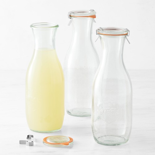 Weck Juice Jars, 35.9oz, Set of 3 | Williams-Sonoma