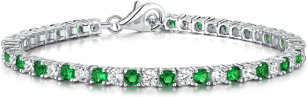 Diamond Treats Bracciale Tennis Donna, Braciale Argento 925 per Donna e Raggazza con Pietre Zirco... | Amazon (IT)
