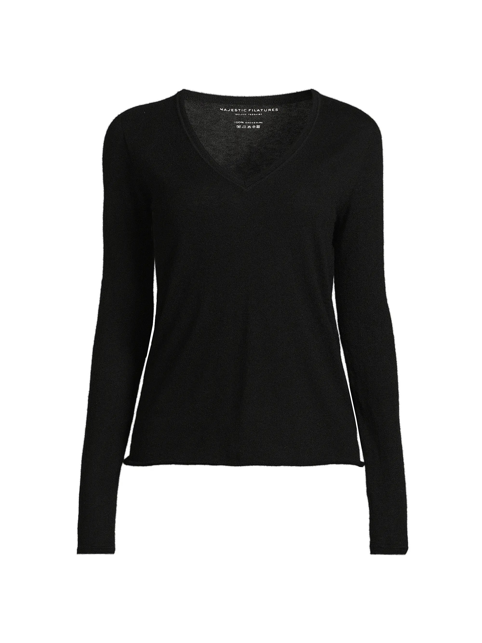Cashmere V-Neck Sweater | Saks Fifth Avenue