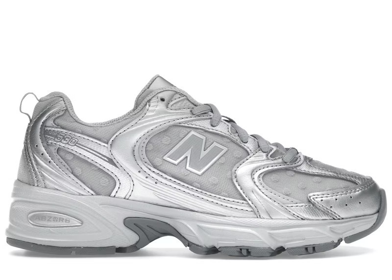 Men's New Balance 530 Polka Dots Sneakers in Raincloud/Silver Metallic | StockX