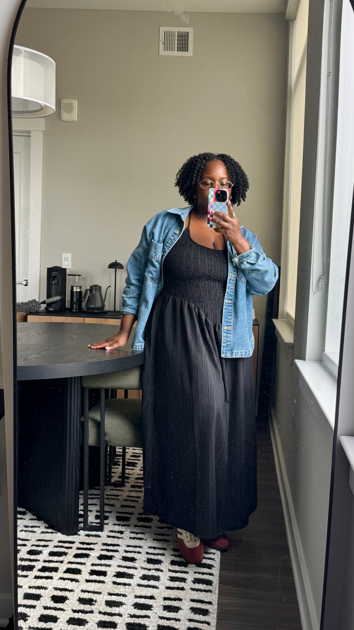 OOTD

denim top is from TikTok shop but linked a few similars 

sambas run TTS for me! Dress is a size 10

#LTKFindsUnder50 #LTKMidsize #LTKShoeCrush