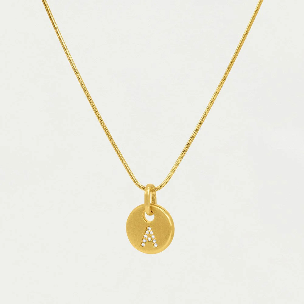 Pavé Initial Necklace | Dean Davidson