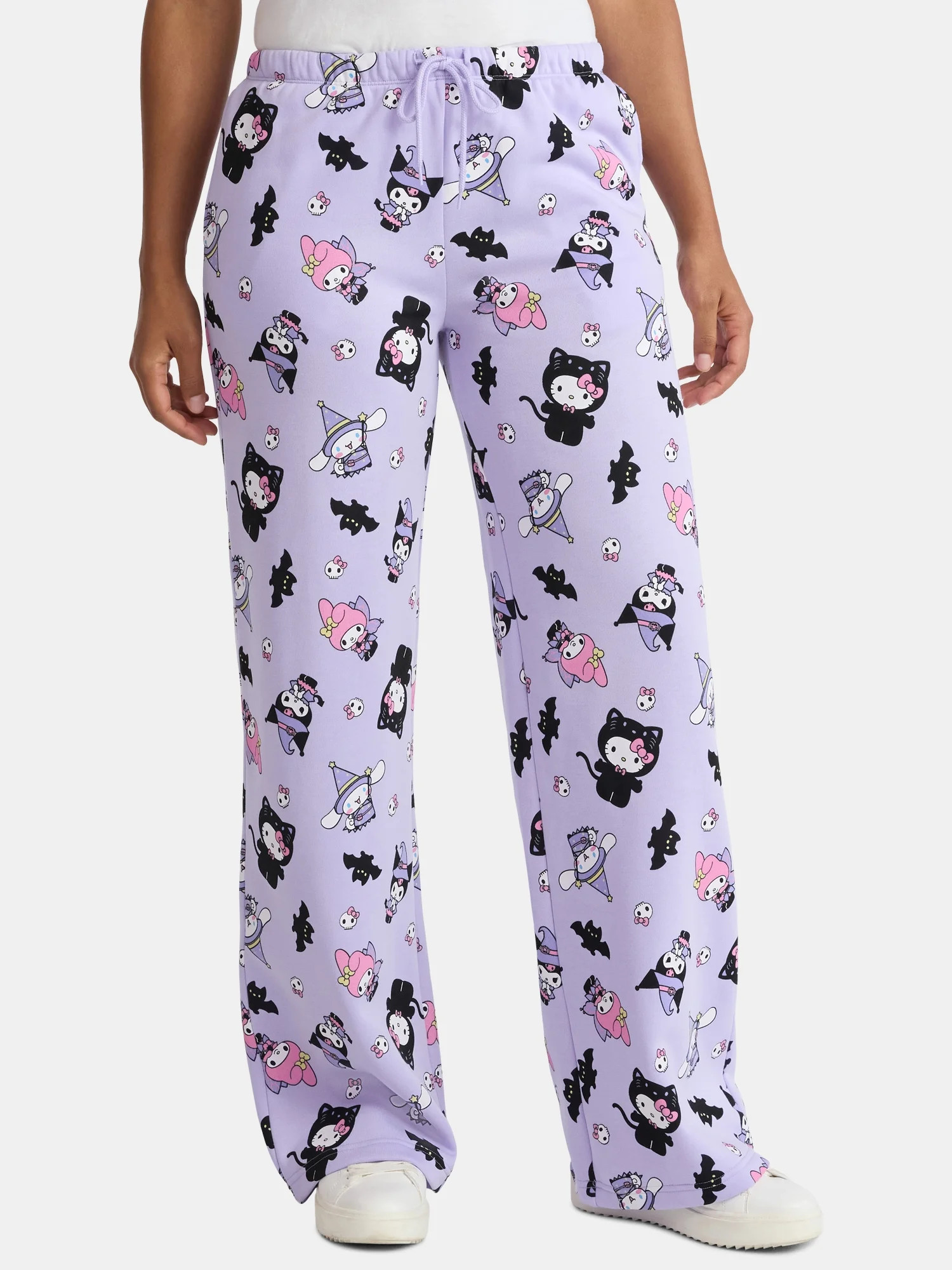 Hello Kitty and Friends Women's Halloween Print Fleece Jogger Pants, Sizes XXS-XXL | Walmart (US)