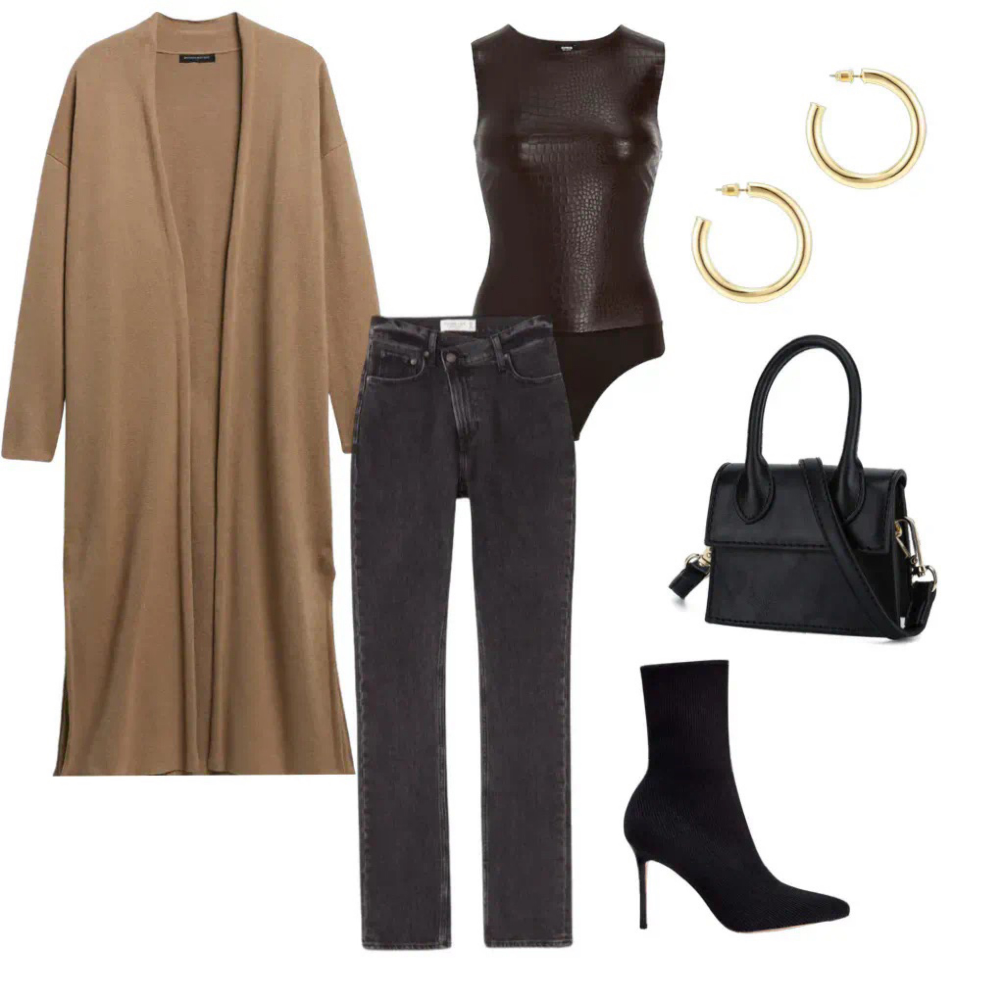 Casual warm date night outfit!

Faux leather. Black denim. Booties. Black booties. Sock booties. Duster cardigan. Cardigan. Faux leather bodysuit. Leather bodysuit. Chunky hoops. Hoops. Winter outfit. Abercrombie denim. Abercrombie jeans. Express bodysuit. Express. Banana republic. Amazon jewelry. Amazon. 

#LTKSeasonal #LTKHoliday #LTKunder50