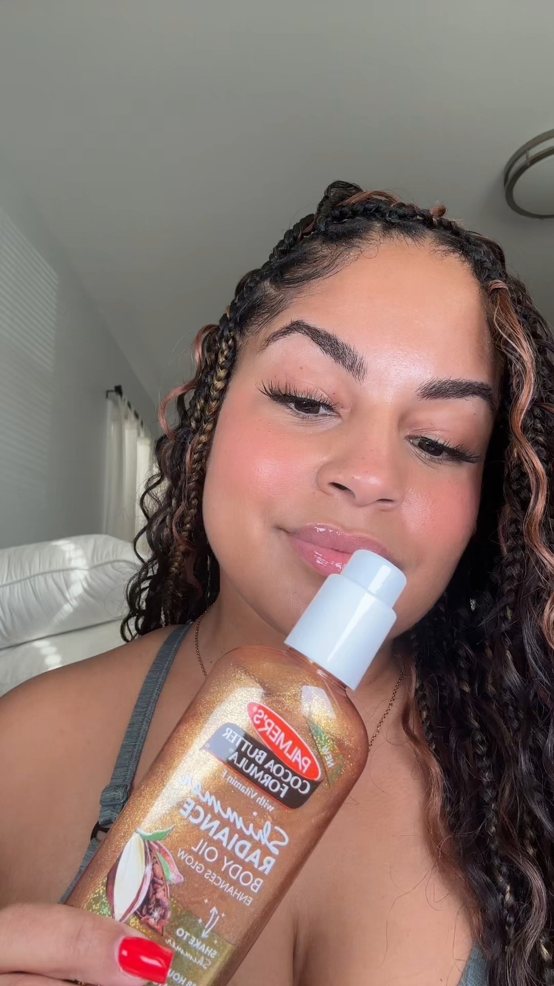 Palmers body shimmer 

#LTKSwim #LTKBeauty #LTKStyleTip