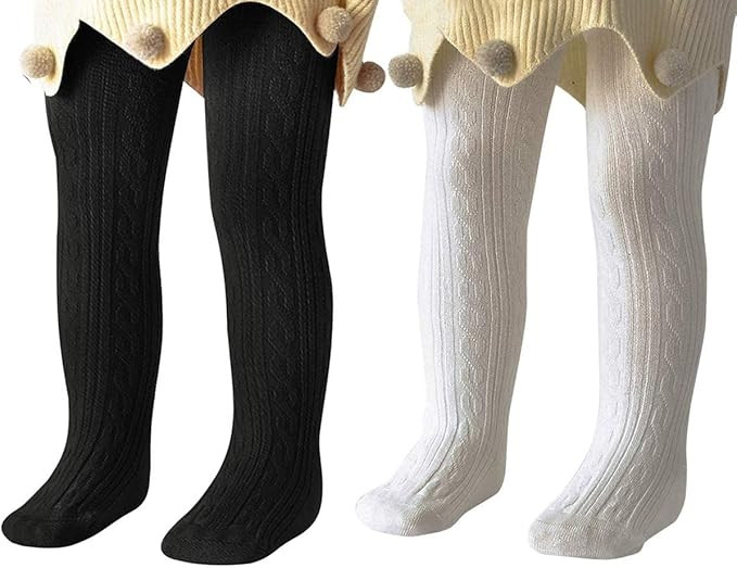 Zando Infant Soft Tights Toddler Seamless Leggings Tights for Baby Girls Winter Knit Warm Newborn... | Amazon (US)