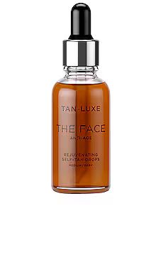 Tan Luxe The Face Anti-Age Rejuvenating Self-Tan Drops in Medium / Dark from Revolve.com | Revolve Clothing (Global)