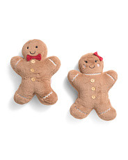 2pk Koda Gingerbread Man And Woman Pillows | Throw Pillows | Marshalls | Marshalls