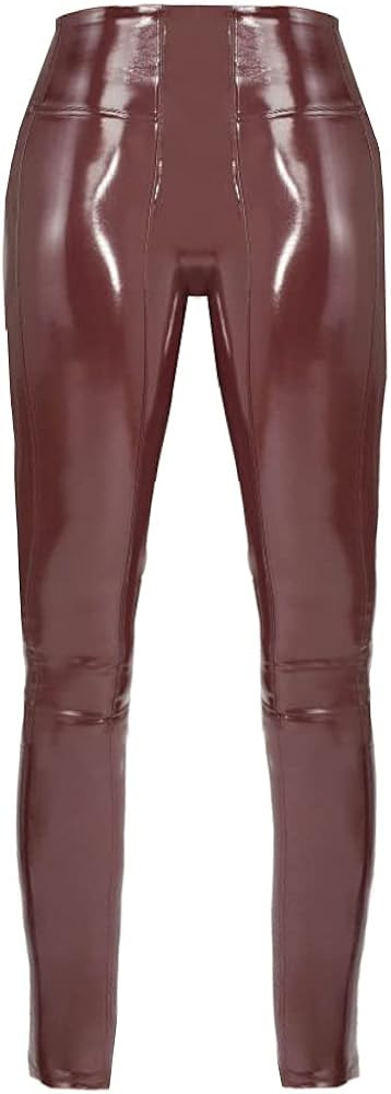 Faux Patent Leather Leggings - Sale | Amazon (US)