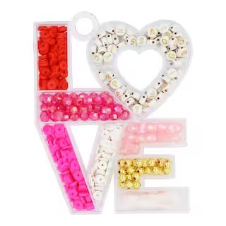 Valentine's Day Love Jewelry Bead Craft Kit by Creatology™ | Michaels | Michaels Stores