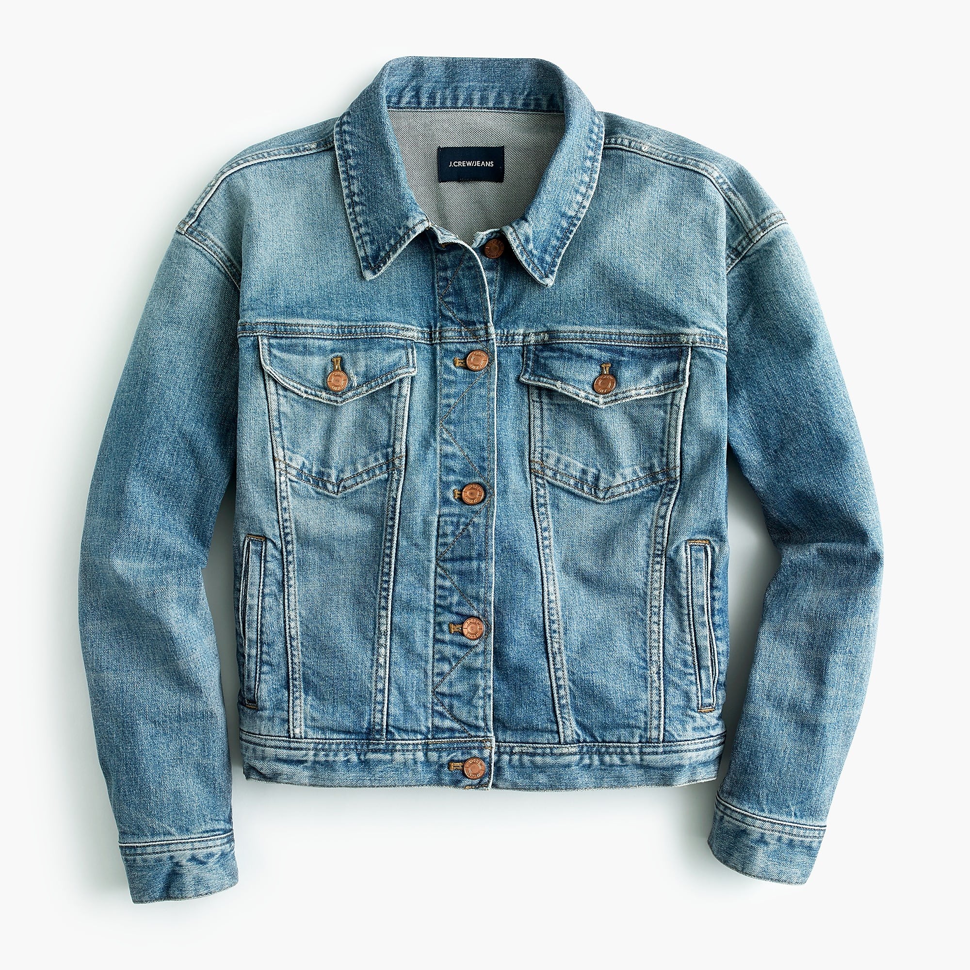 Eco denim jacket | J. Crew US