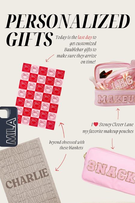 The cutest personalized gifts 

#LTKGiftGuide #LTKSeasonal #LTKHoliday
