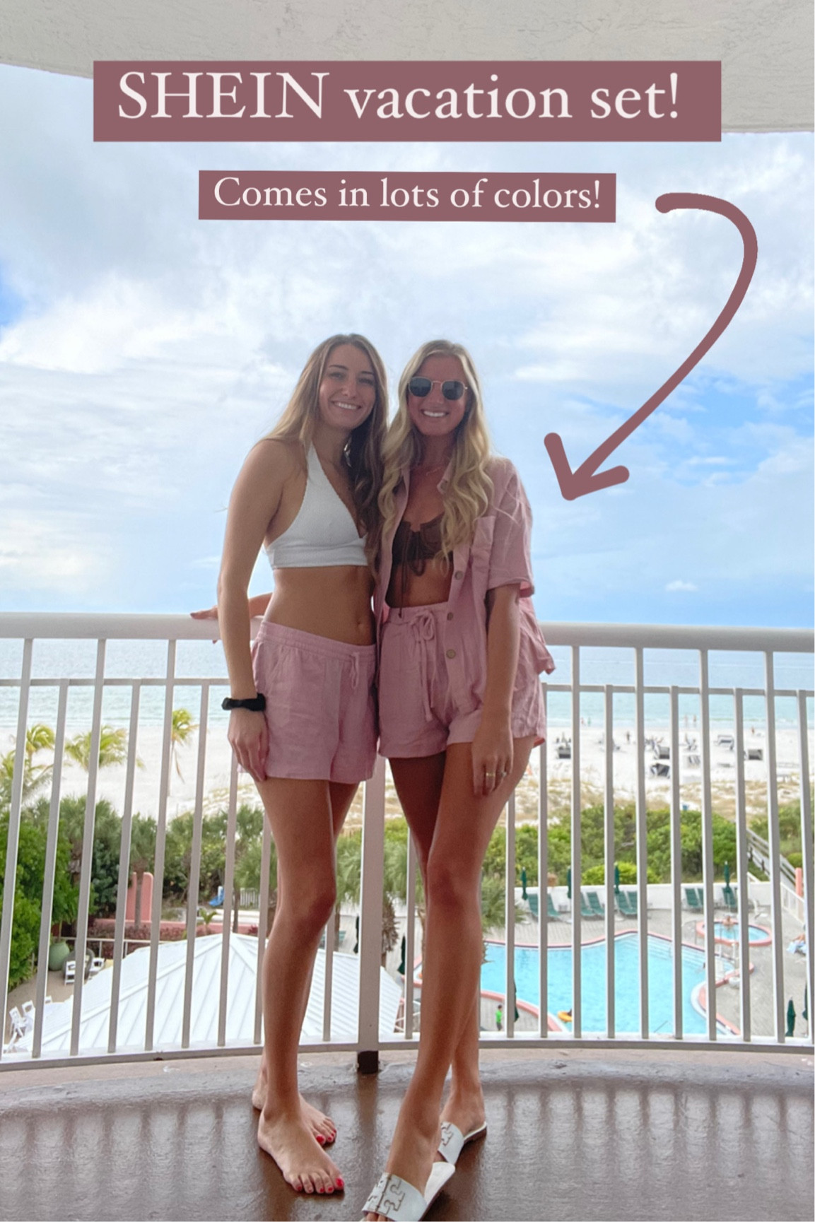 SHEIN two piece vacation set! 

#LTKstyletip #LTKunder50 #LTKtravel