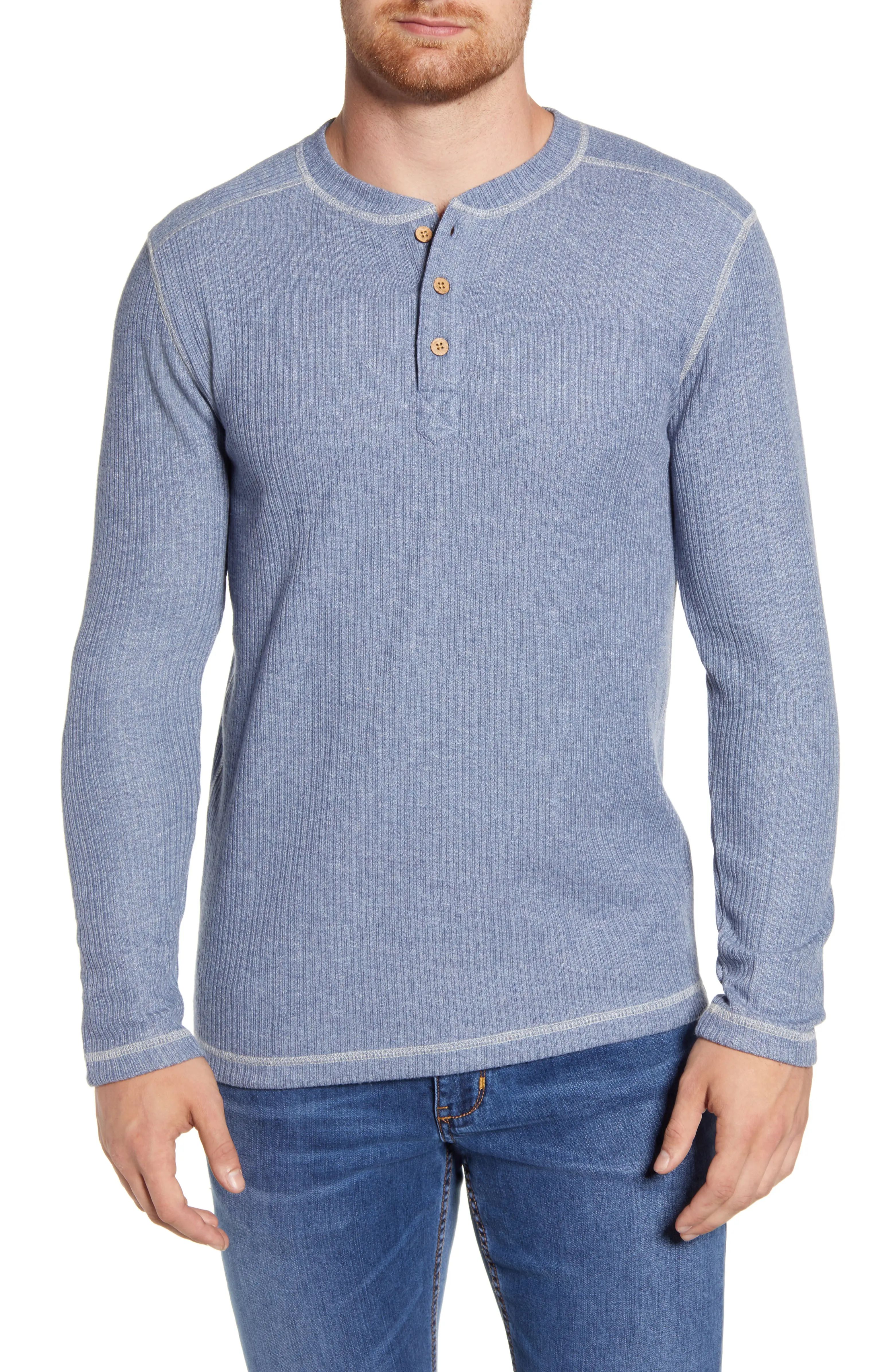 Drop Needle Long Sleeve Henley | Nordstrom