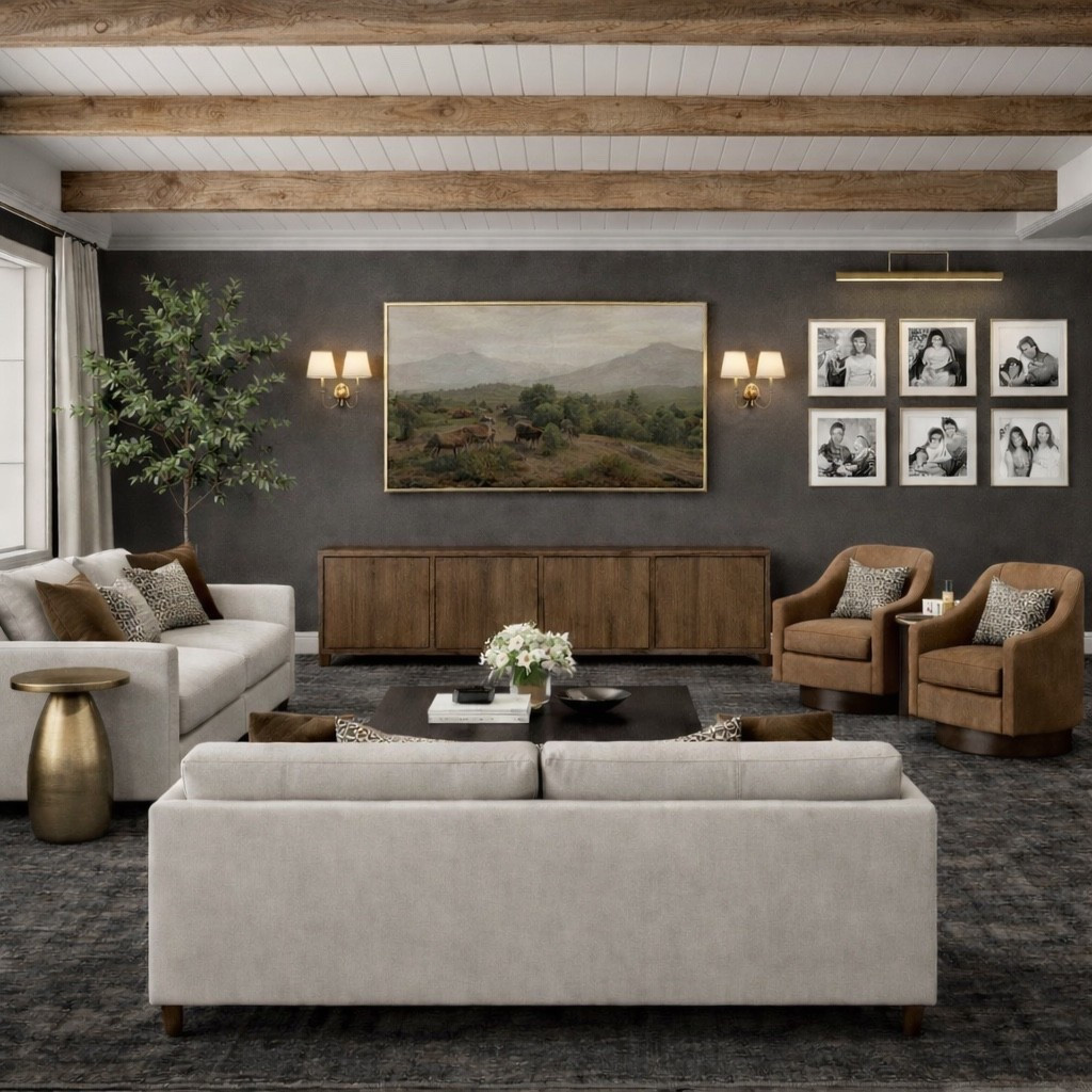 Most rooms don't need a full renovation... they just need someone to see the potential
This space started completely blank, but with the right vision, it becomes warm, layered, and intentional.
I always tell clients — good design starts with seeing what could be, not just what is.