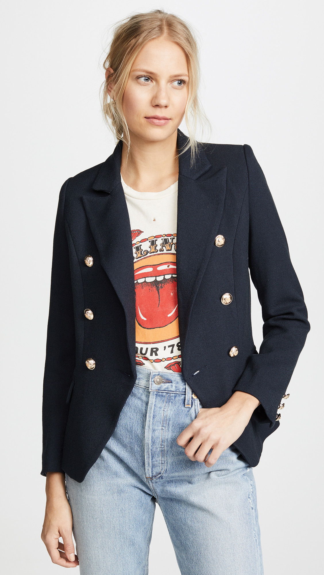 Lioness Palermo Blazer Navy XXXXL | Shopbop